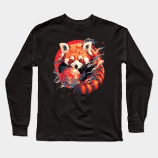 red panda Long Sleeve T-Shirt